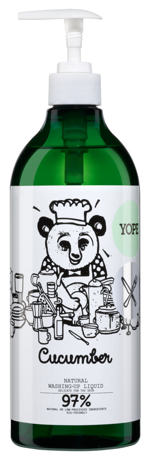 YOPE Kitchen Natural Washing-Up Liquid Cucumber  750 ml