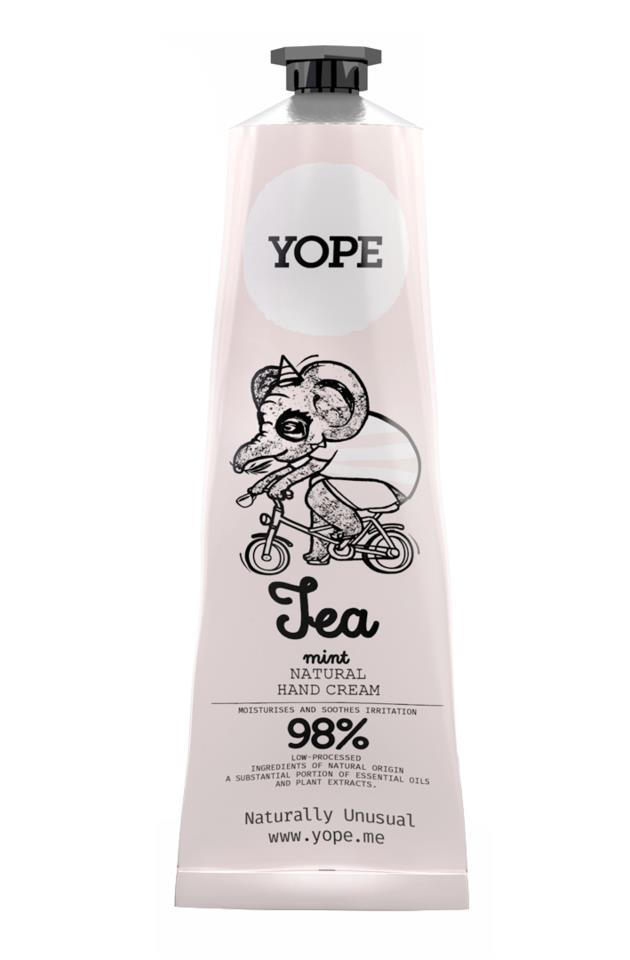 YOPE Natural Hand cream Tea & Peppermint 100ml