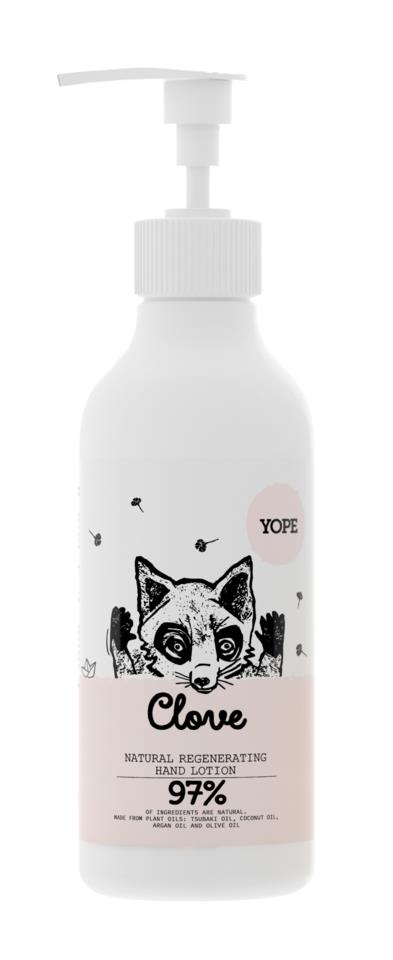 YOPE Natural Hand lotion Clove 300ml