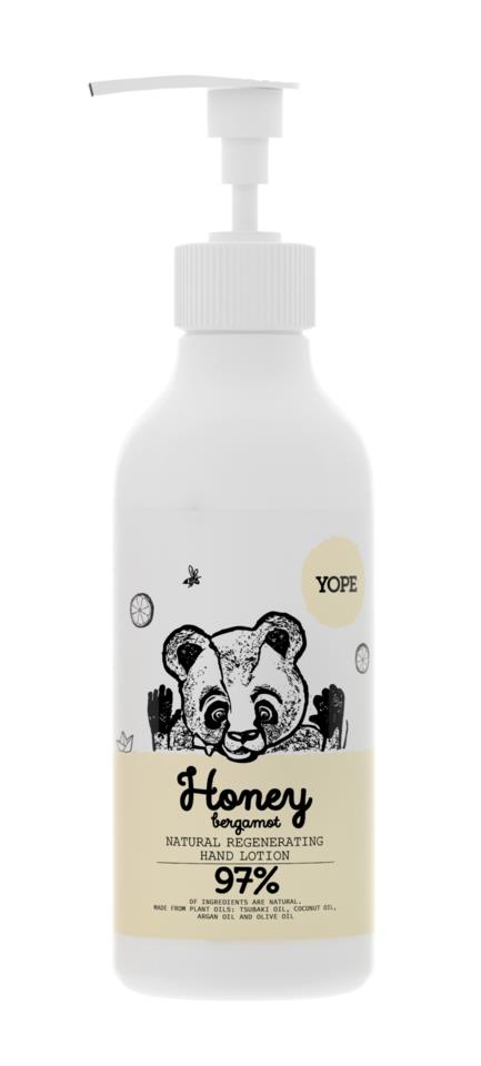 YOPE Natural Hand lotion Honey & Bergamot 300ml