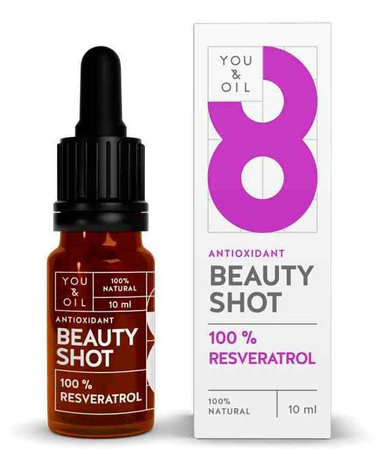 YOU & OIL Beauty Shot 100 % Resveratrol 10ml