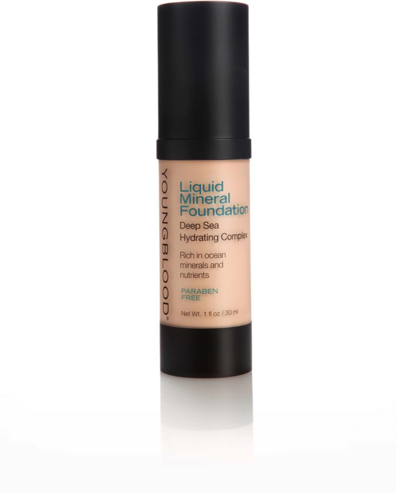 Youngblood Liquid Mineral Foundation 02 Shell