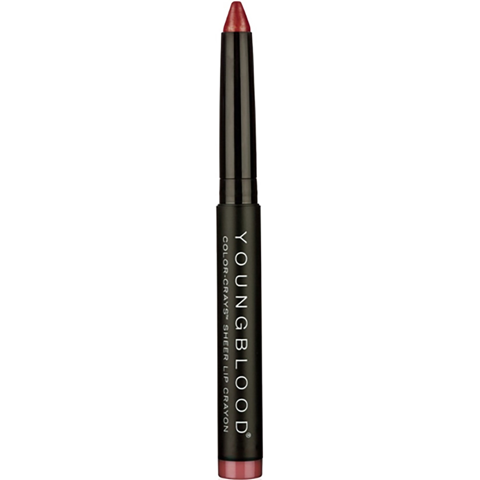 Youngblood Sheer Lip Crayon Redwood