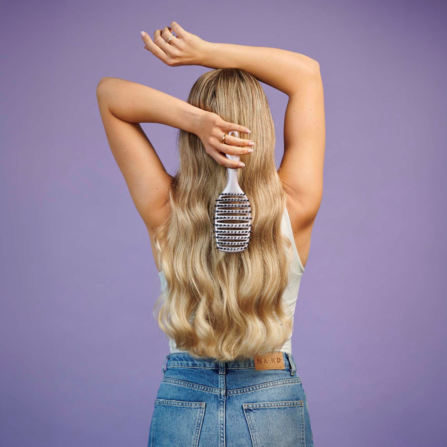 Yuaia Haircare Curvy Brush Lavender (obrázok 3)