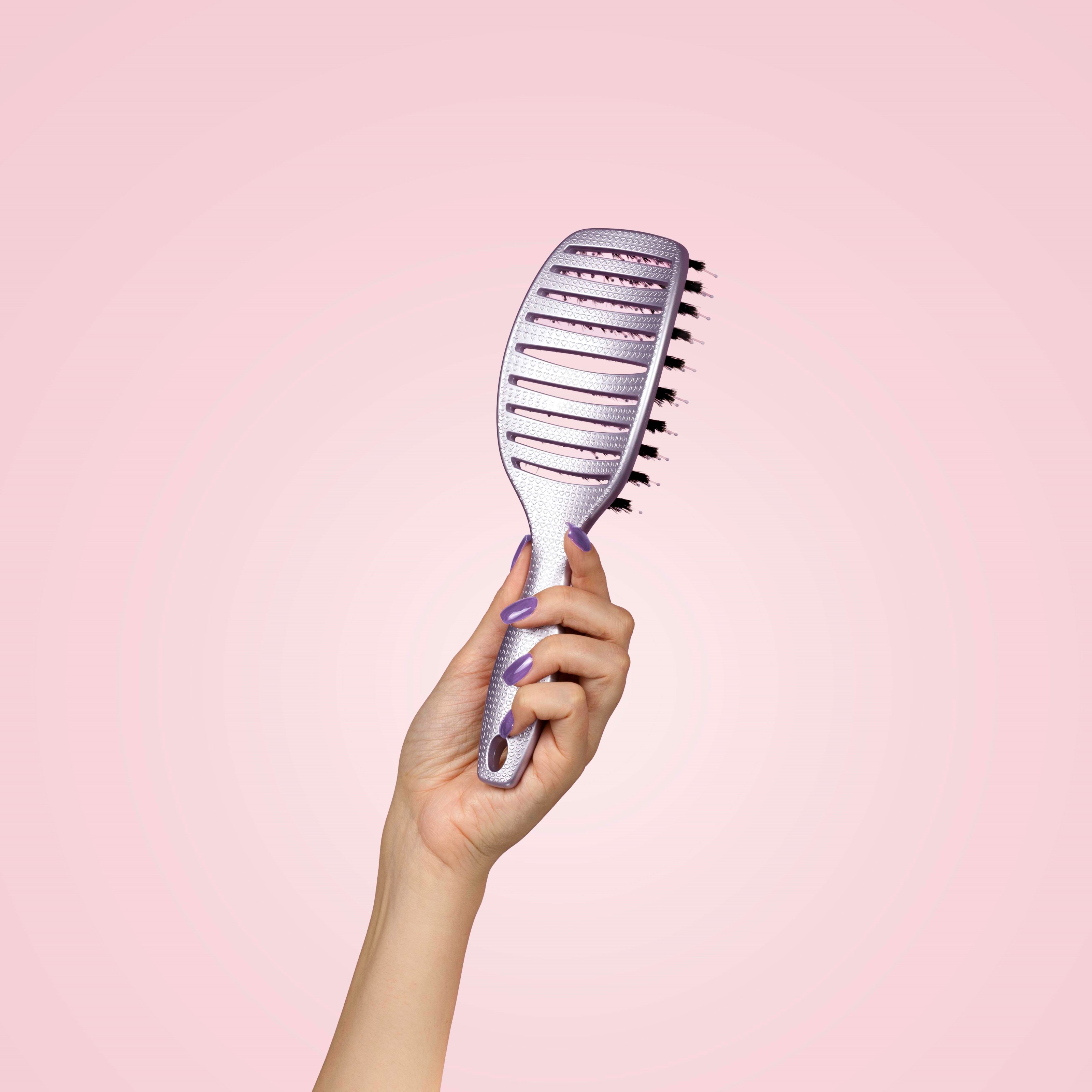 Yuaia Haircare Curvy Brush Lavender (obrázok 4)