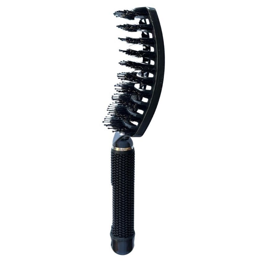 Läs mer om Yuaia Haircare Curved Paddel Brush Black