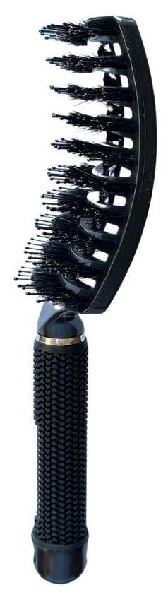 Yuaia Haircare Curved Paddel Brush Black