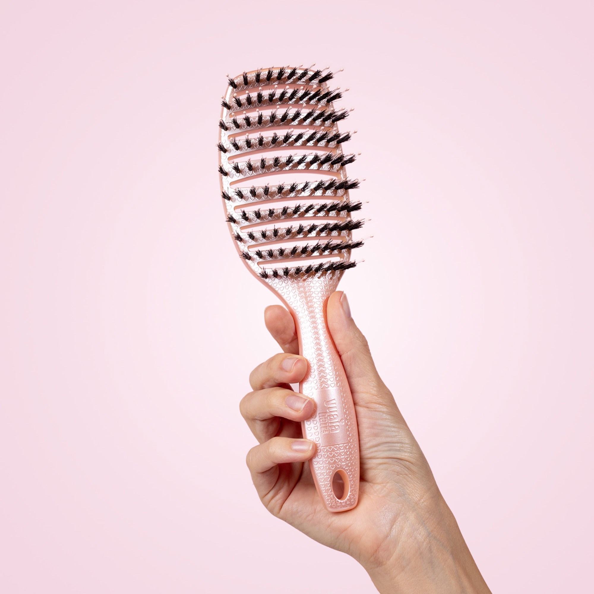 Alternativ bild 1 för Yuaia Haircare Curvy Brush Shiny Rose