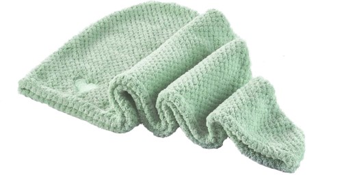 Yuaia Haircare Microfiber Hair Turban Green