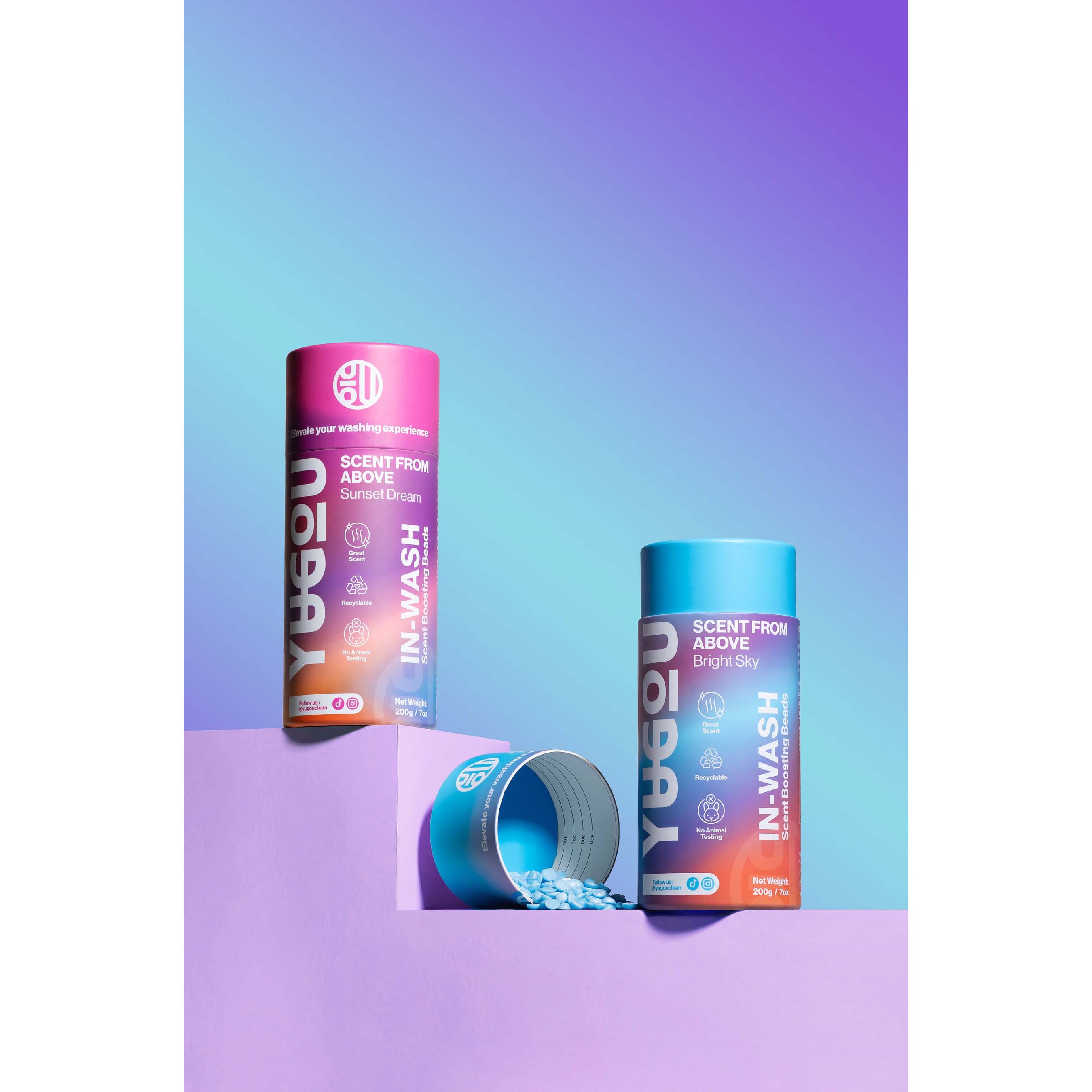 YUGOU In-Wash Scent Boosting Beads Sunset Dream (obrázok 3)