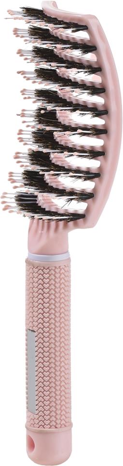 Yummi Haircare Curved Paddel Brush Pink