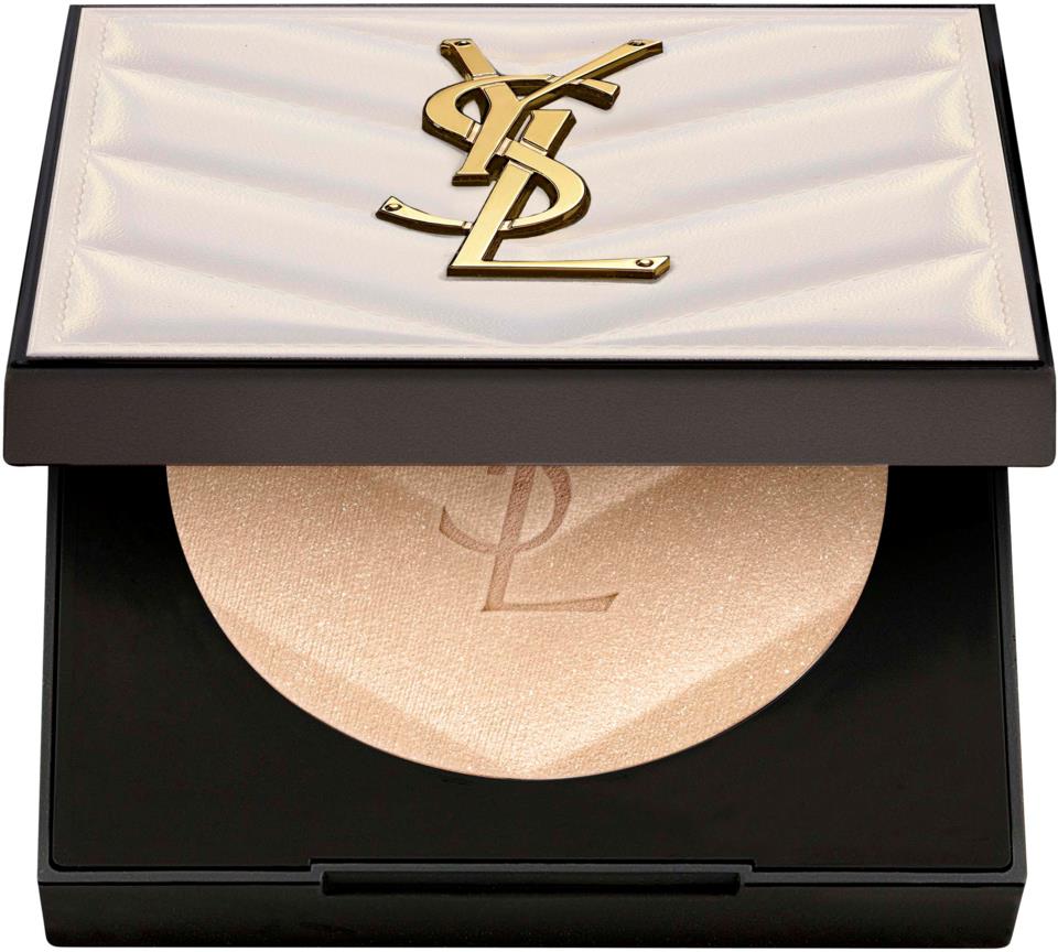 Ysl Compact Powder Yves Saint Laurent All Hours Hyper Luminize 02 Hypnotic Honey | lyko.com
