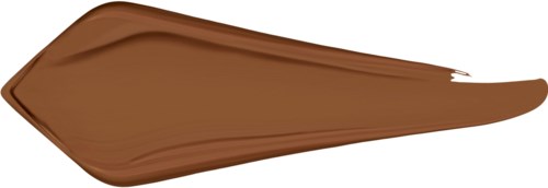 En slät, brun lövform med spetsig ände och böjda kanter.