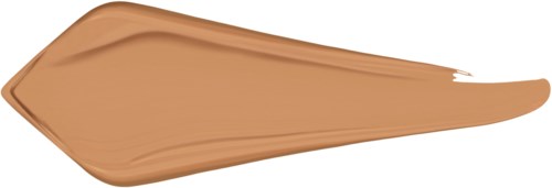 En klick ljusbrun foundation eller makeup spridd i en tårform.