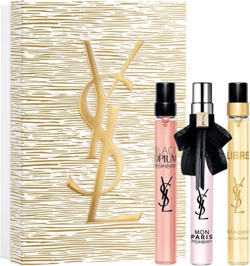 yves saint laurent black opium woda perfumowana 10 ml   zestaw 