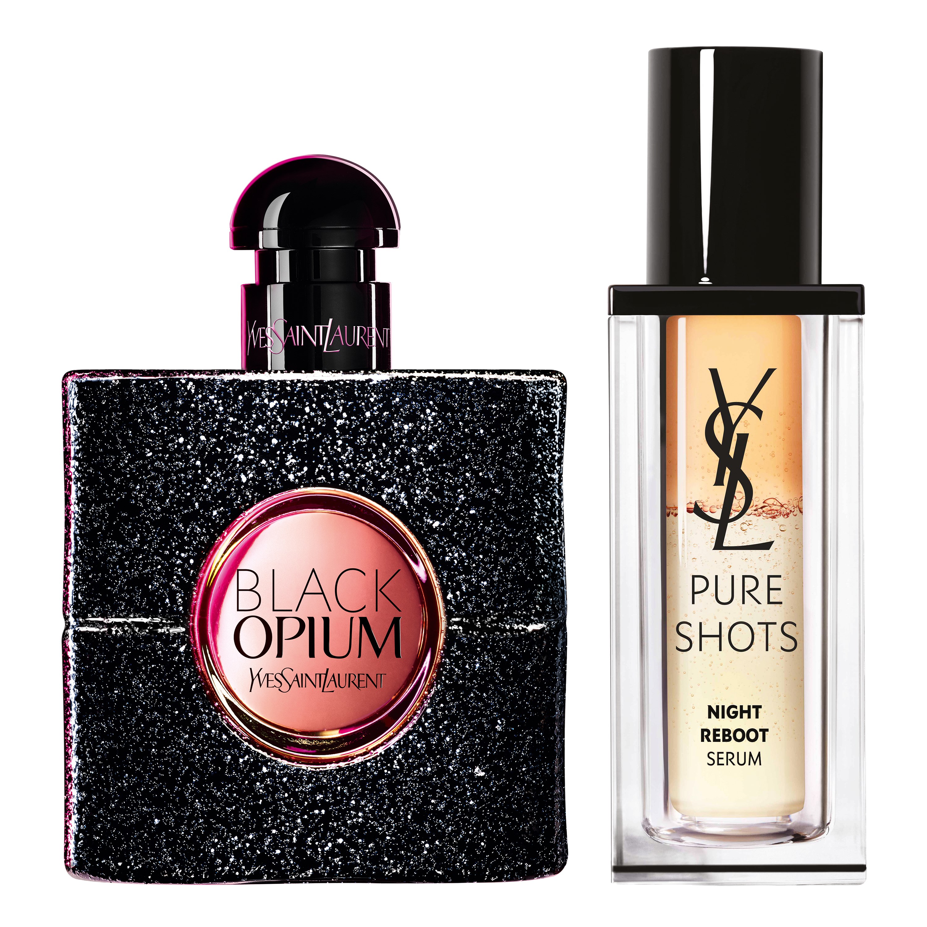 Yves Saint Laurent Black Opium + Pure Shots Paket