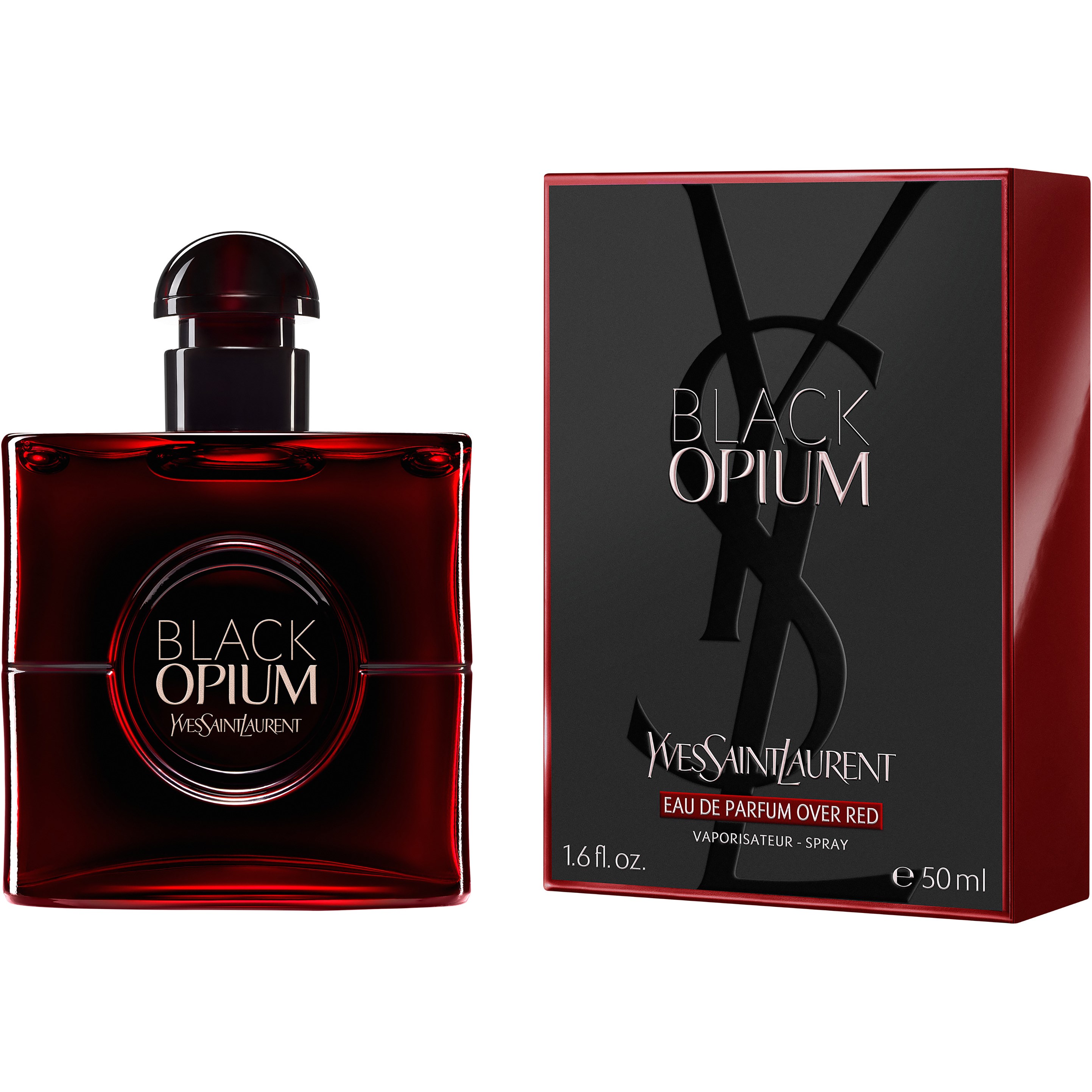 Alternativ bild 1 för Yves Saint Laurent Black Opium Over Red Eau de Parfum 50 ml