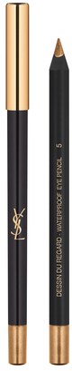 En svart och gul makeuppenna med YSL-logotypen och produktnamnet på kroppen.
