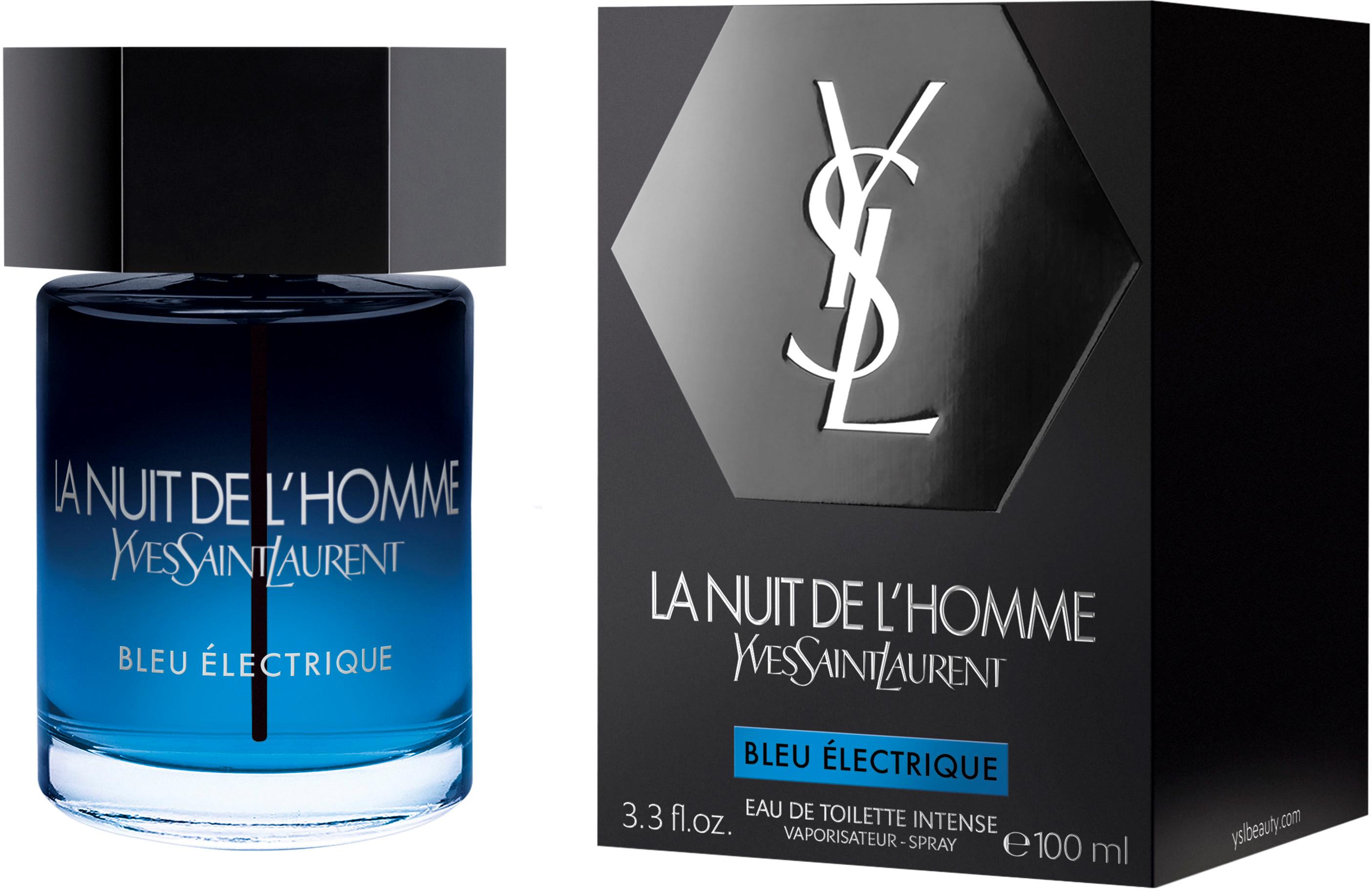 Yves Saint Laurent La Nuit de l'Homme Bleu Electrique Eau de Toilette ...