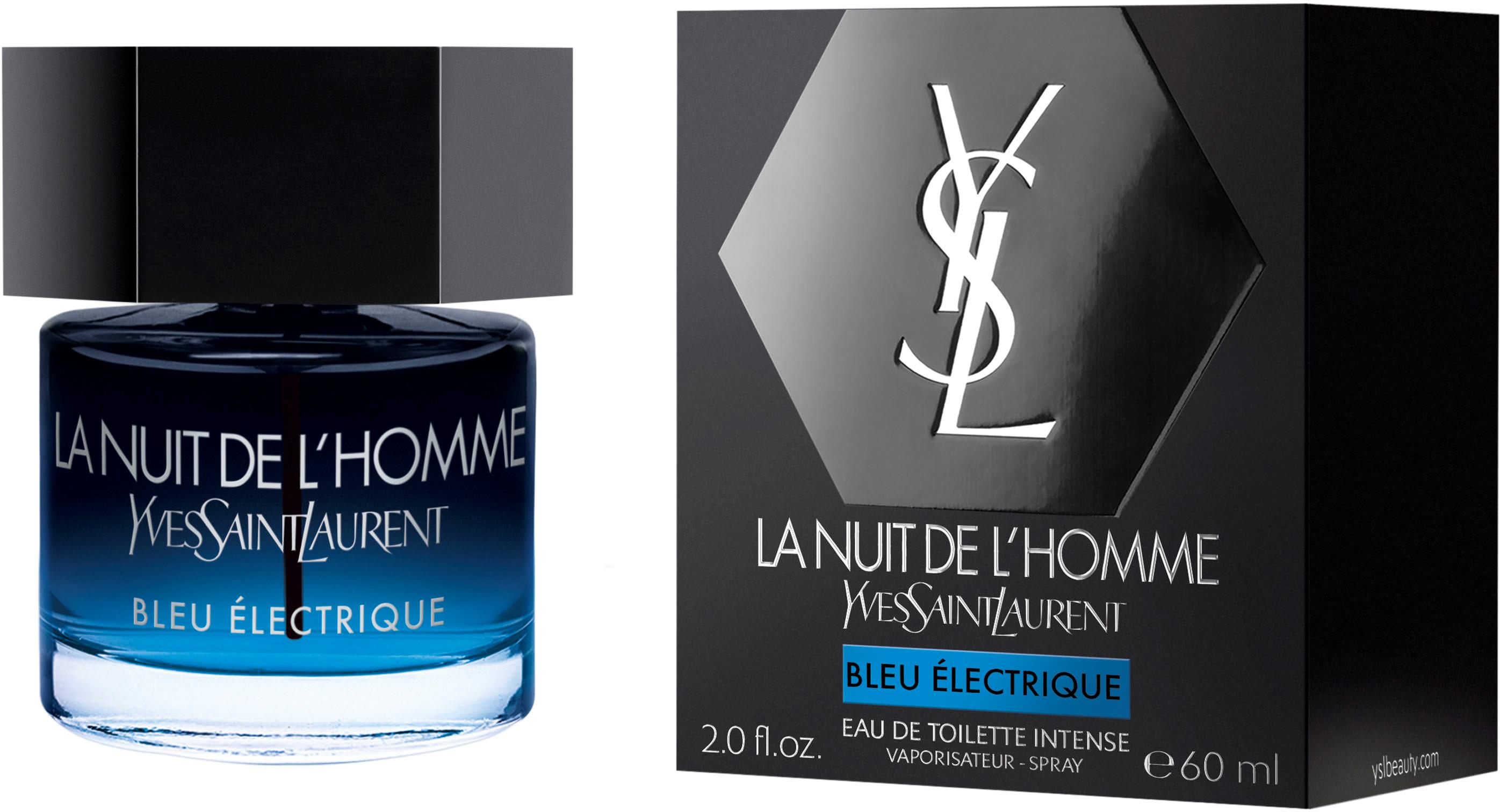 Yves Saint Laurent La Nuit de l'Homme Bleu Electrique Eau de Toilette ...
