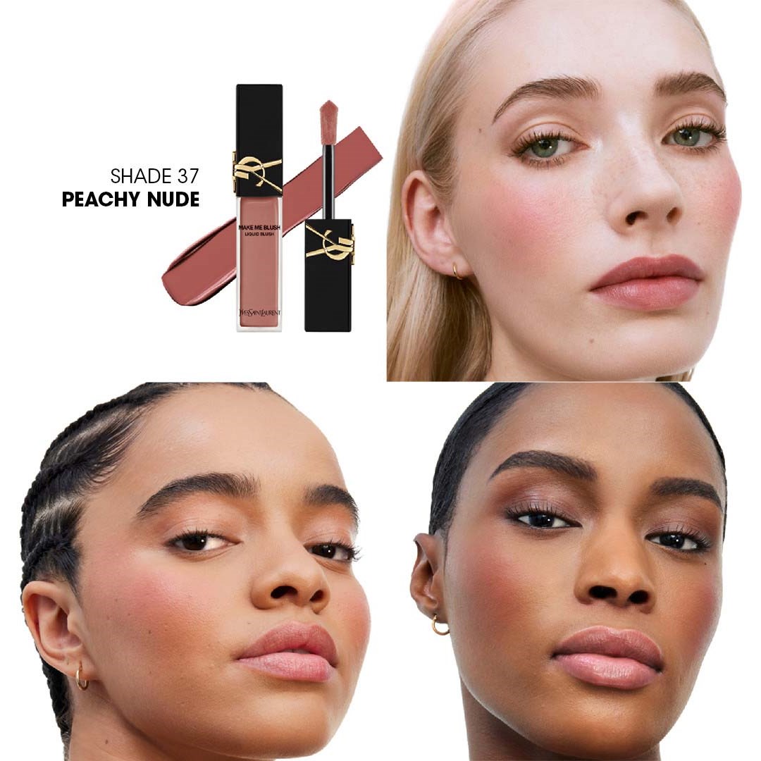 Yves Saint Laurent Make Me Blush Liquid Blush 37 Peachy Nude (obrázok 9)