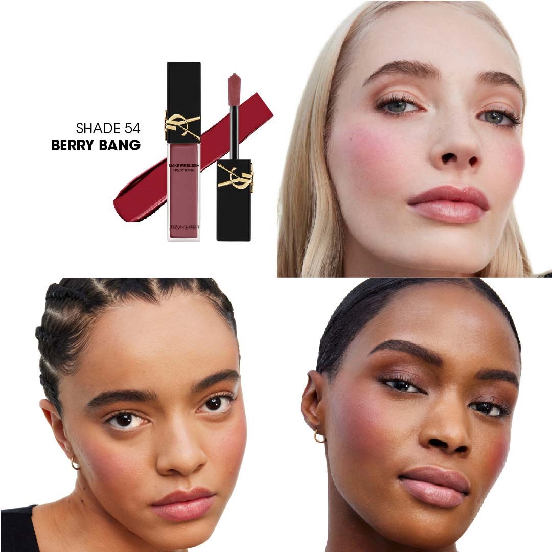 Yves Saint Laurent Make Me Blush Liquid Blush 54 Berry Bang (obrázok 9)