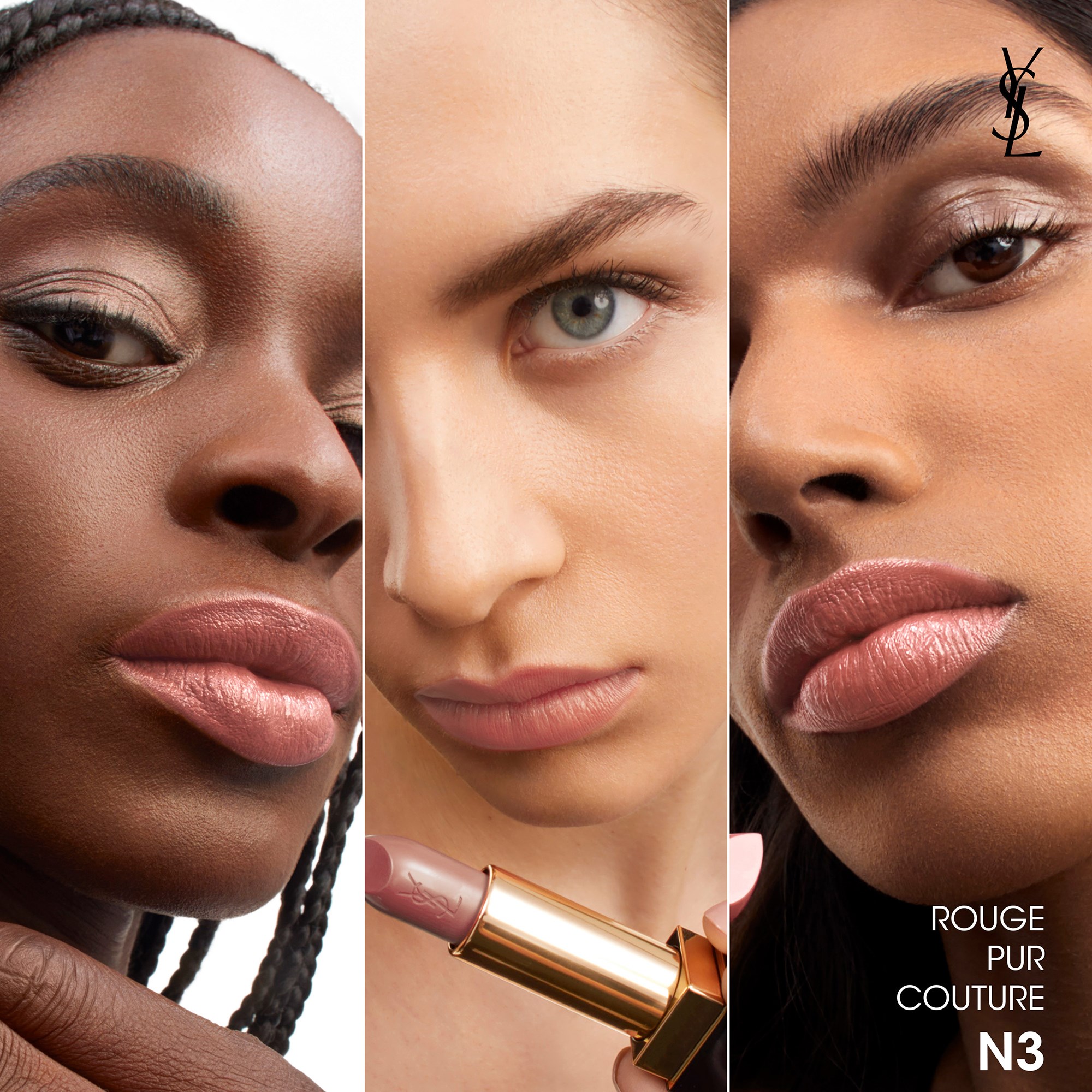 Yves Saint Laurent Rouge Pur Couture N3 Nude Decollete (obrázok 4)