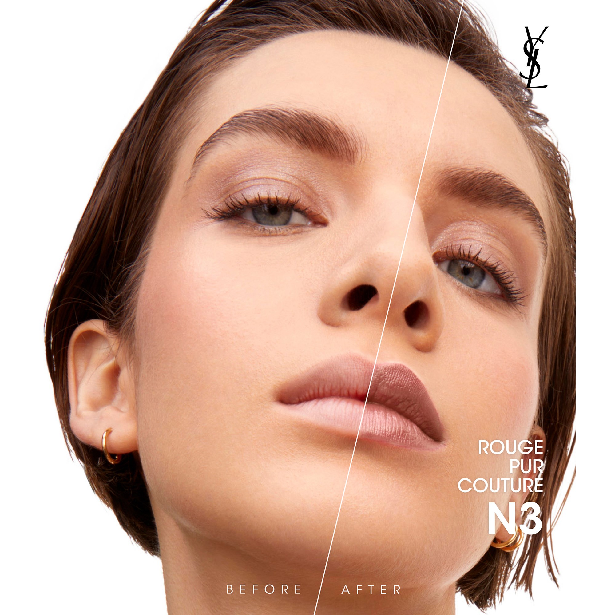 Yves Saint Laurent Rouge Pur Couture N3 Nude Decollete (obrázok 5)