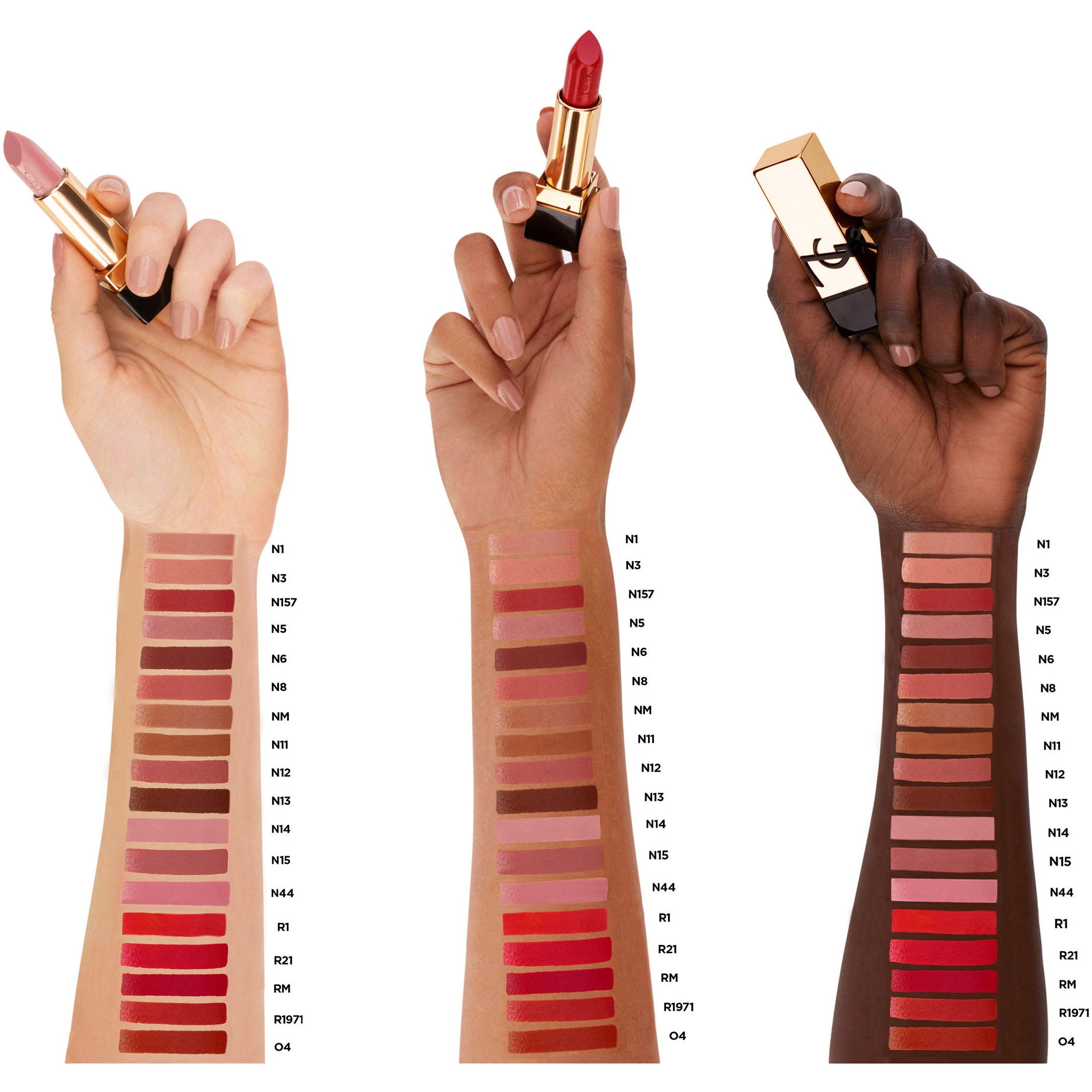Yves Saint Laurent Rouge Pur Couture N44 Nude Lavallière (obrázok 5)