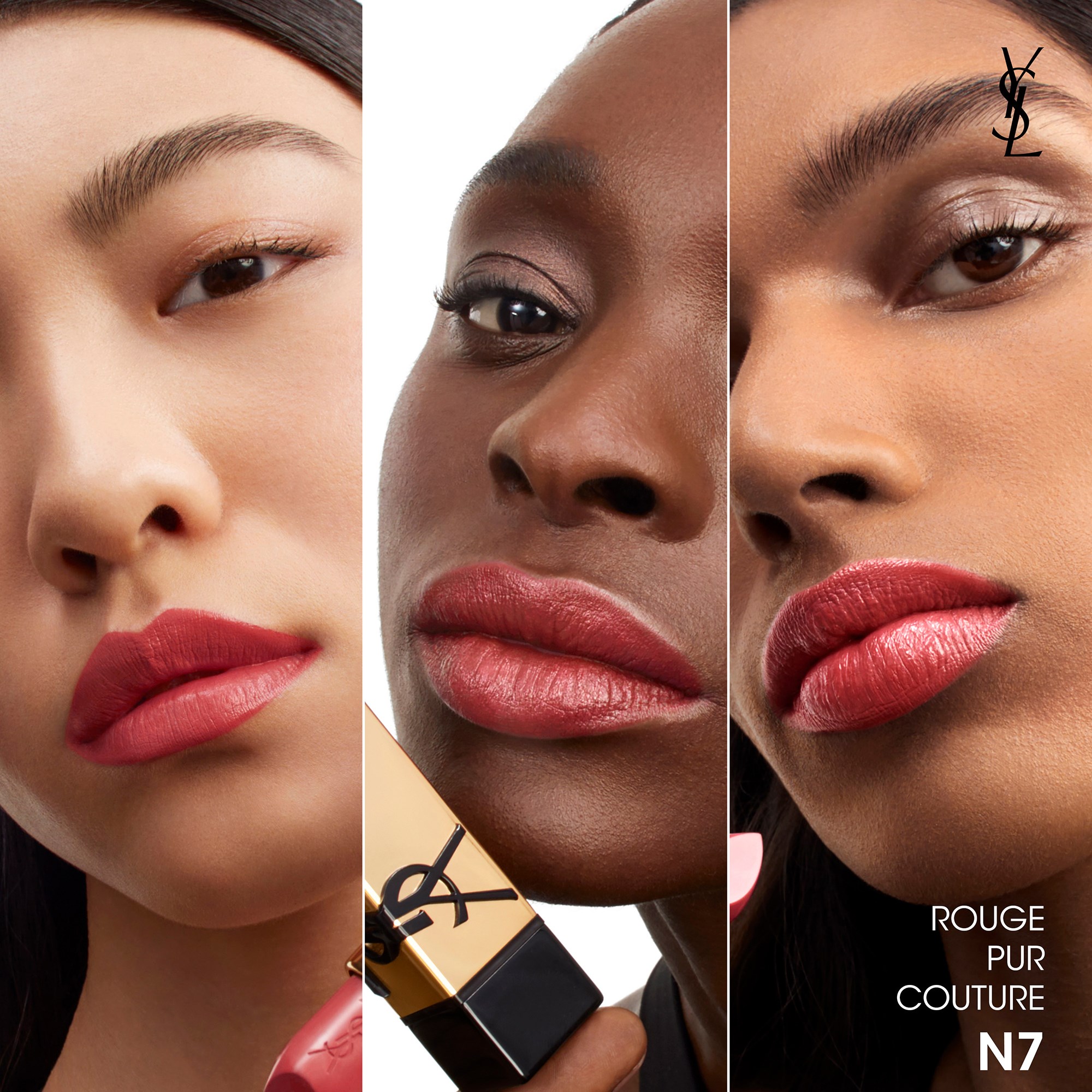 Yves Saint Laurent Rouge Pur Couture N7 Desire Rose (obrázok 4)