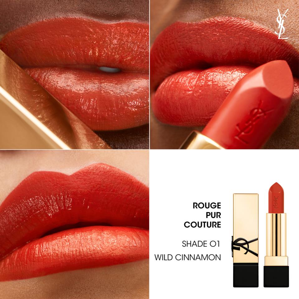 Yves Saint Laurent Rouge Pur Couture O1 Wild Cinnamon 3,8g