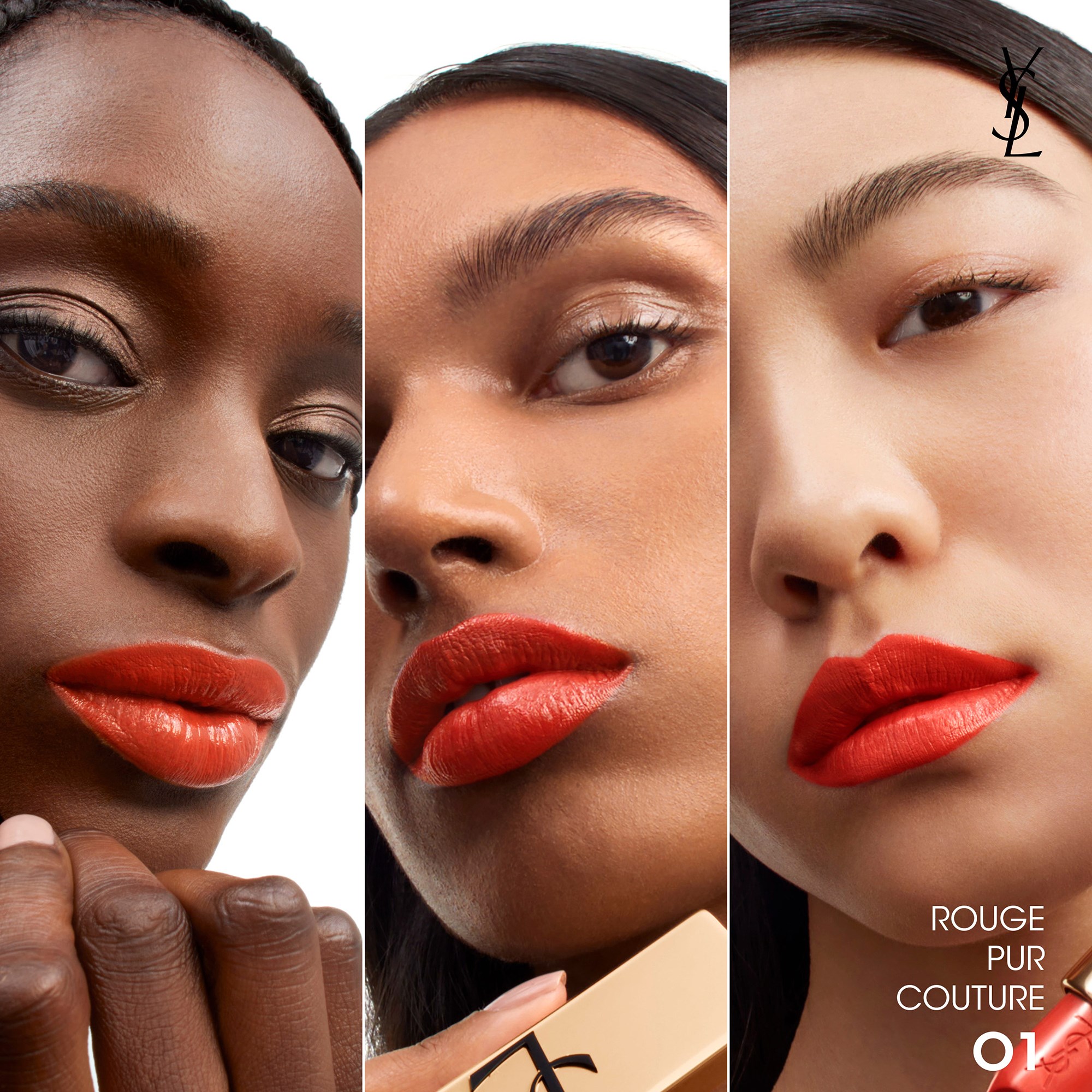 Yves Saint Laurent Rouge Pur Couture O1 Wild Cinnamon (obrázok 3)