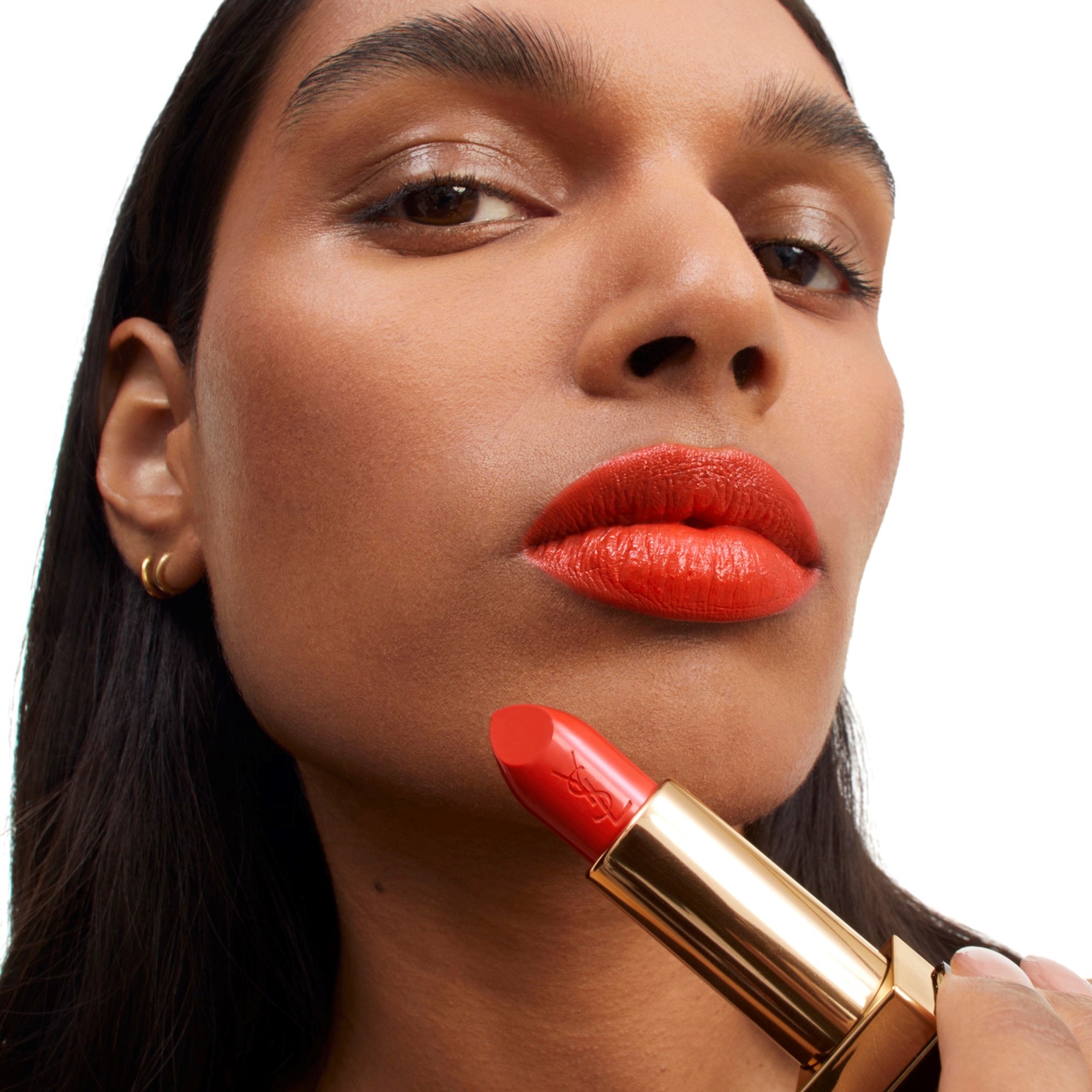 Yves Saint Laurent Rouge Pur Couture O2 Orange Muse (obrázok 6)