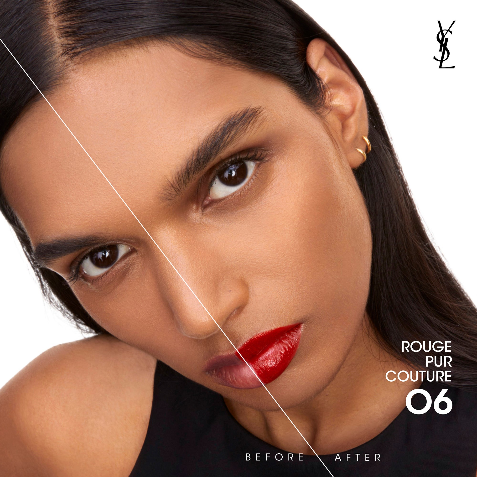 Yves Saint Laurent Rouge Pur Couture O6 Prêt A Porter Crimson (obrázok 6)