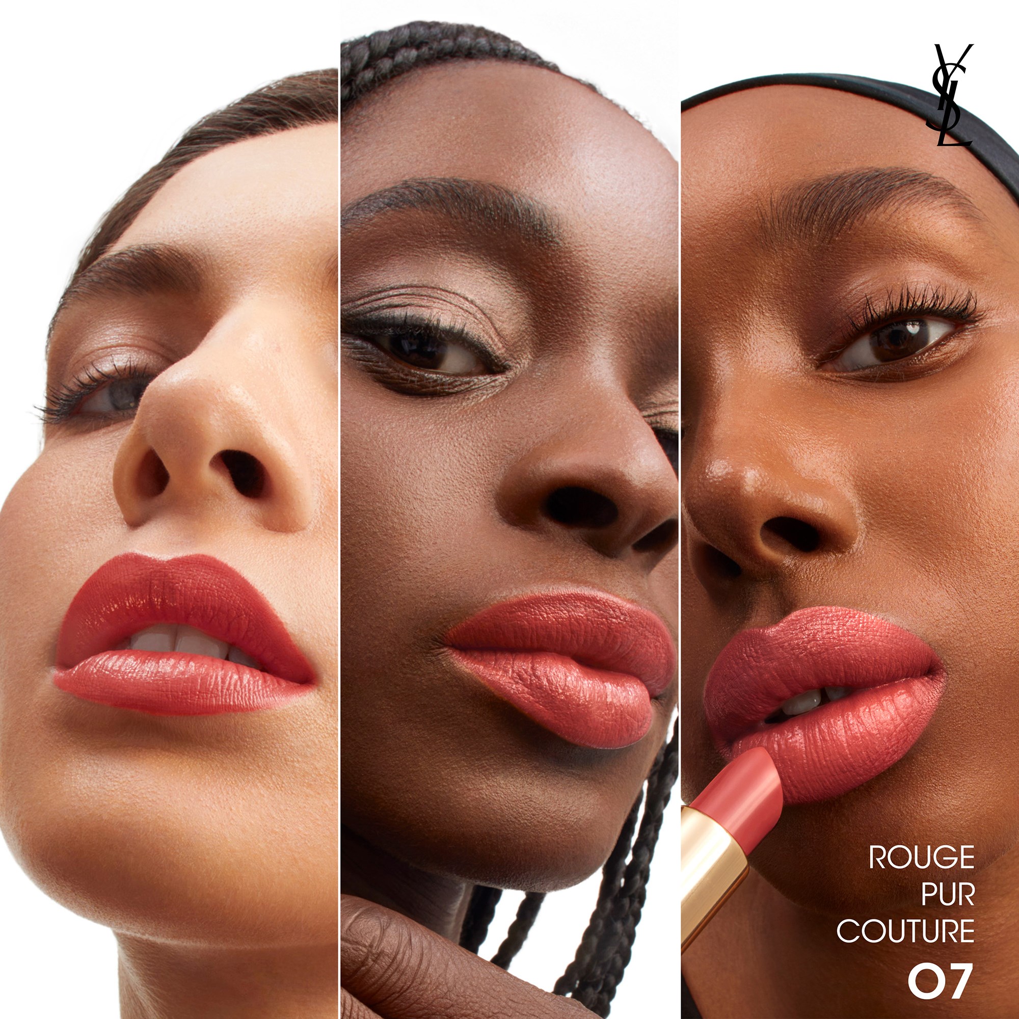 Yves Saint Laurent Rouge Pur Couture O7 Transgressive Coral (obrázok 5)