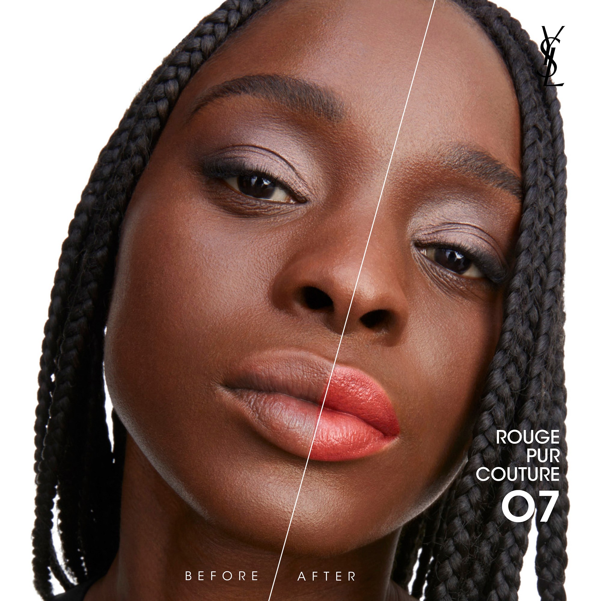 Yves Saint Laurent Rouge Pur Couture O7 Transgressive Coral (obrázok 6)