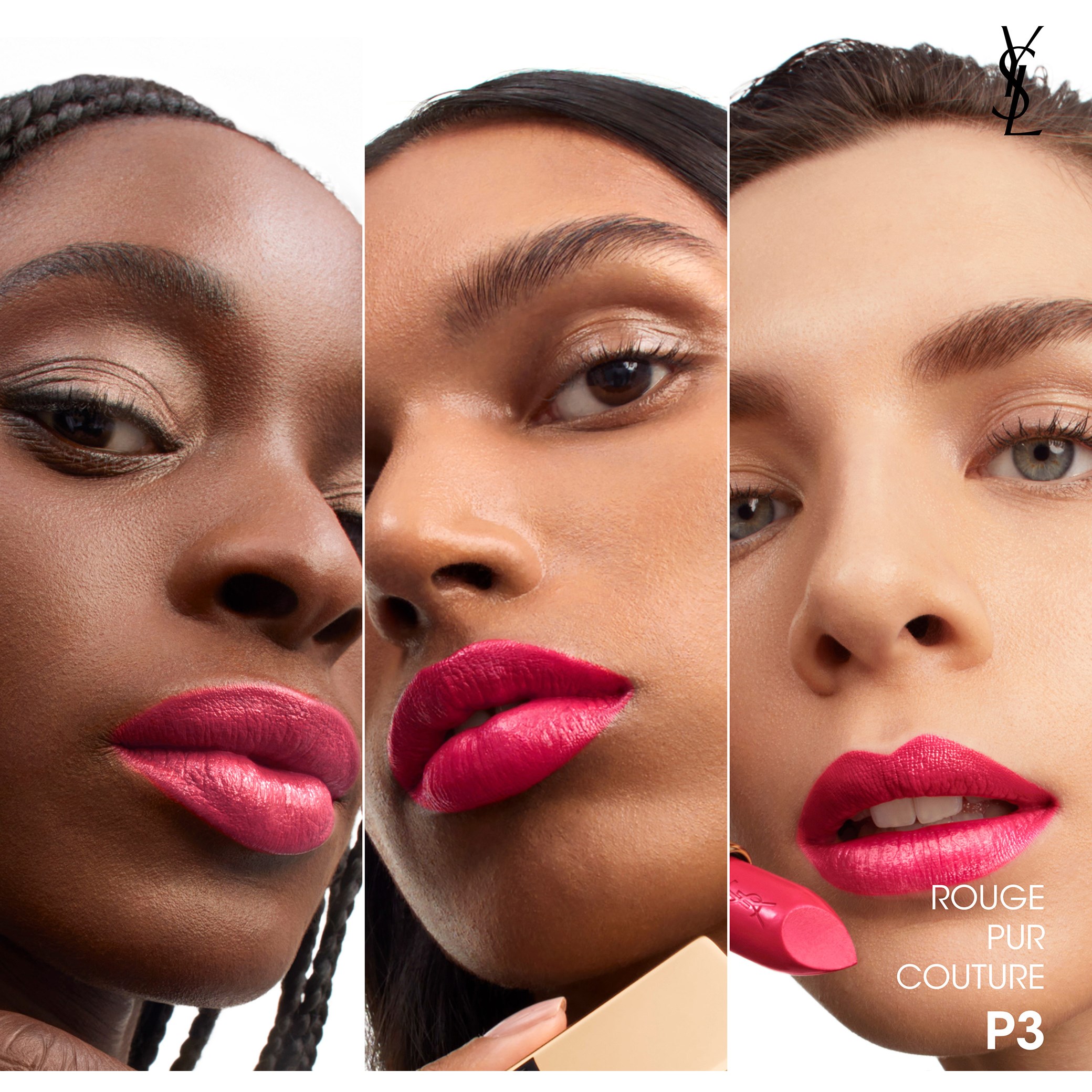 Yves Saint Laurent Rouge Pur Couture P3 Pink Tuxedo (obrázok 4)