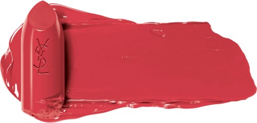 Fenty-merkkinen huulipuna ja sen levitetty punainen sävy.