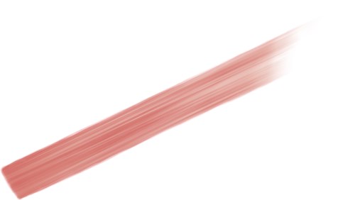 En svartvit logga med en rosa streck eller linje som korsar diagonalt över mitten.