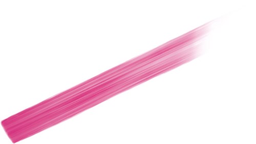Ett rosa penseldrag på vit bakgrund, med en gradientövergång mot slutet.
