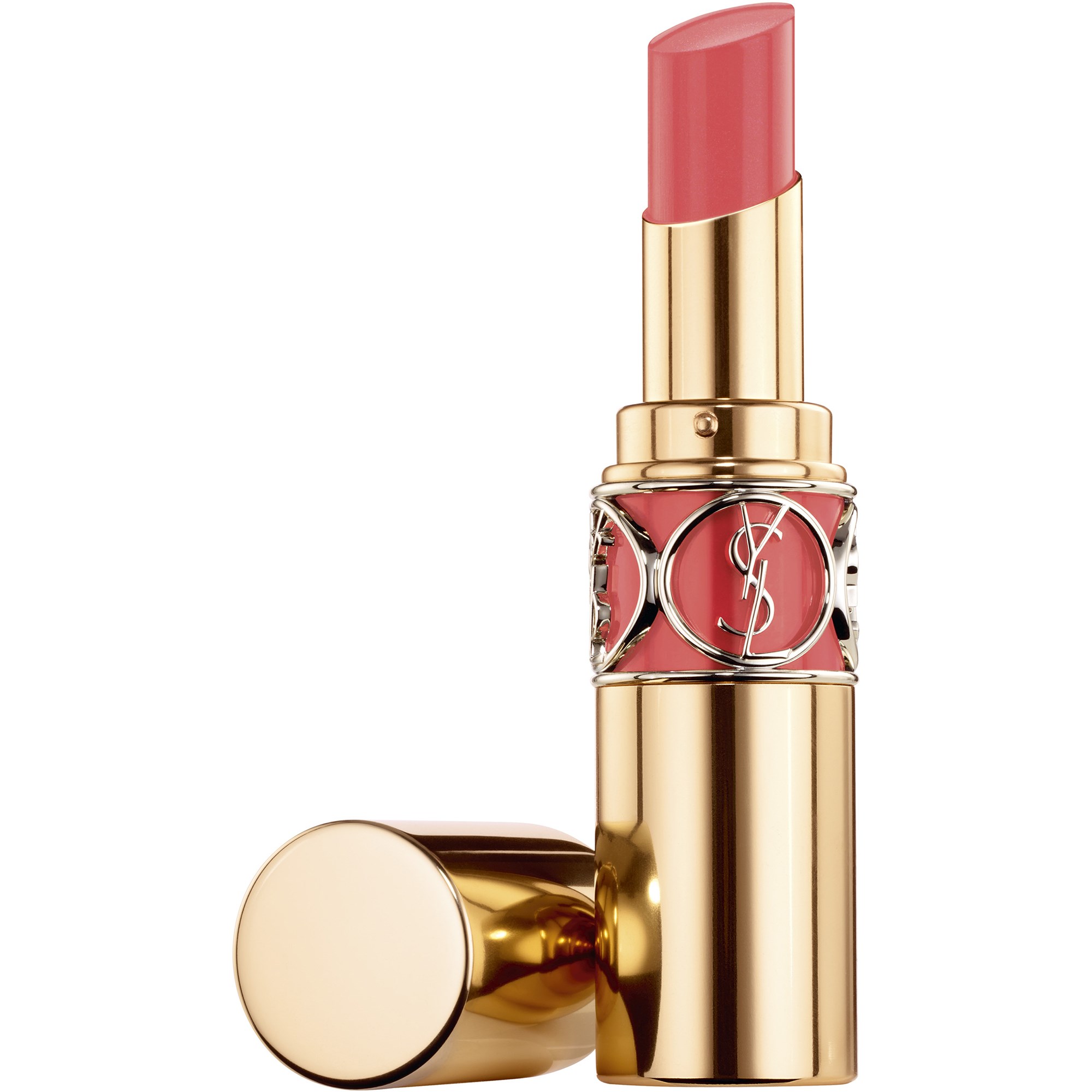 Yves Saint Laurent Rouge Volupte Shine Lipstick 15 Corail Intuiti