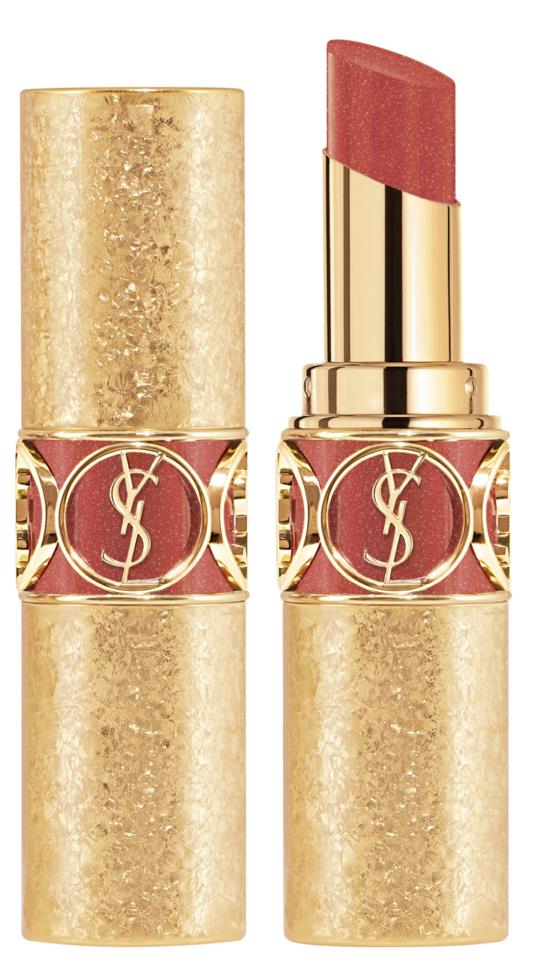 Yves Saint Laurent Rouge Volupté Shine Lipstick 101 Holiday Look