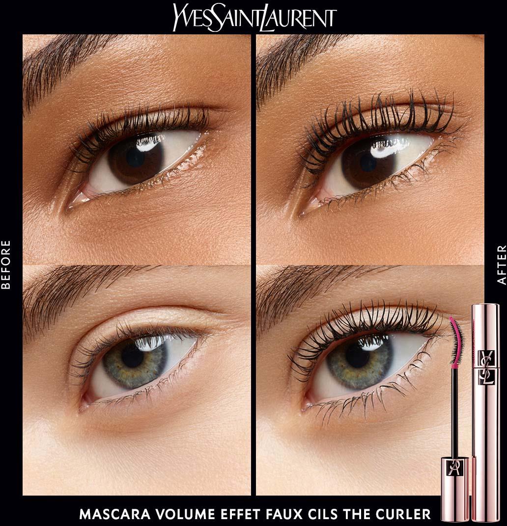Yves Saint Laurent Volume Effet Faux Cils The Curler Mascara Black Yves Saint Laurent Volume Effet Faux Cils The Curler Mascara Black