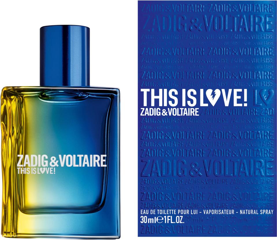 Zadig & Voltaire This is Love! Pour Lui Eau de Toilette 30 ml