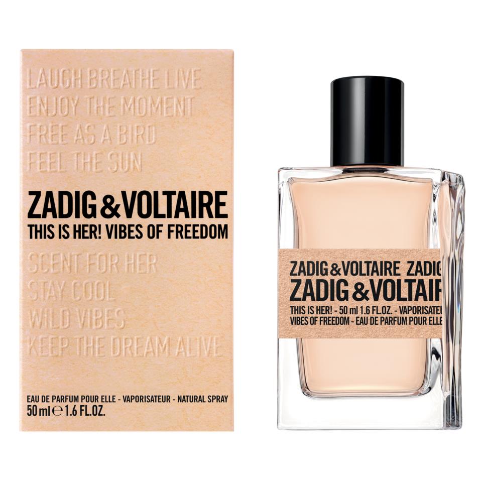 Zadig & Voltaire This is Her! Vibes of Freedom Eau de Parfum 50 ml