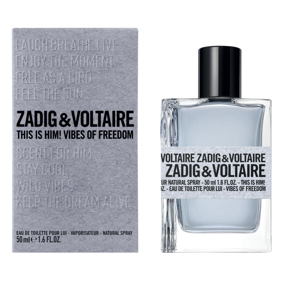 Zadig & Voltaire This is Him! Vibes of Freedom Eau de Toilette 50 ml