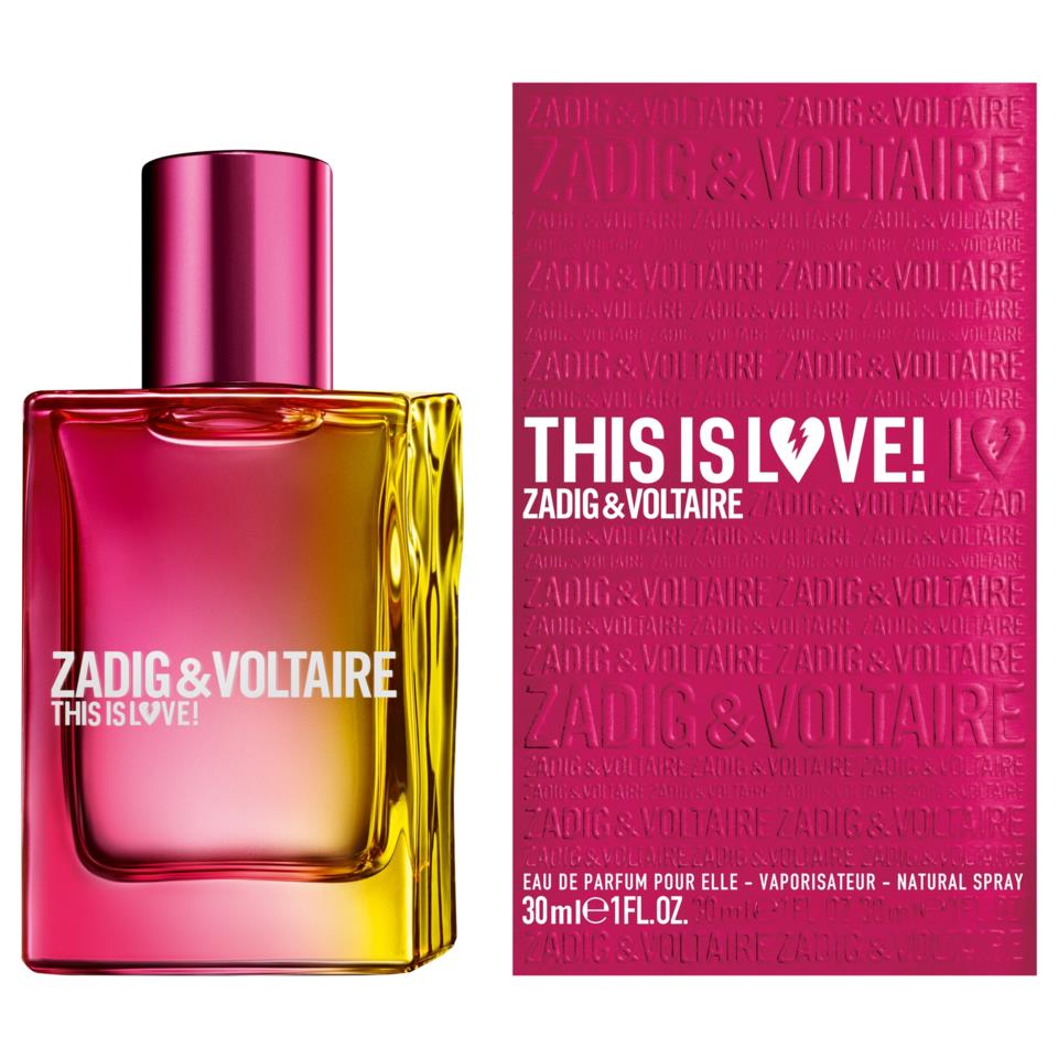 Zadig & Voltaire This is Love! Pour Elle Eau de Parfum 30 ml