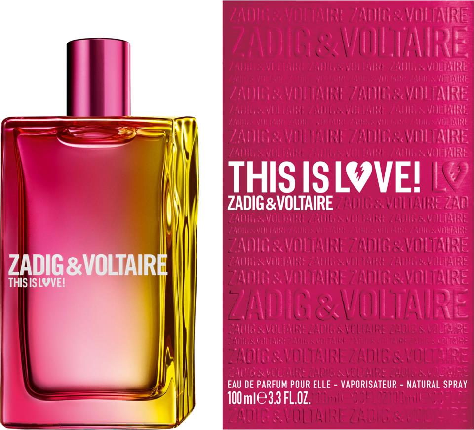 Zadig & Voltaire This is Love! Pour Elle Eau de Parfum 100 ml
