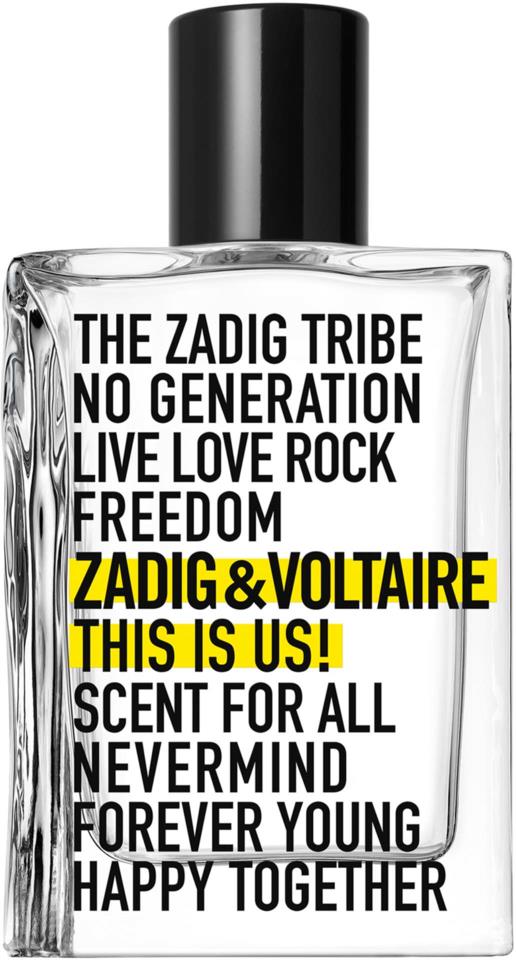 Zadig & Voltaire This Is Us! Eau De Toilette 50 ml