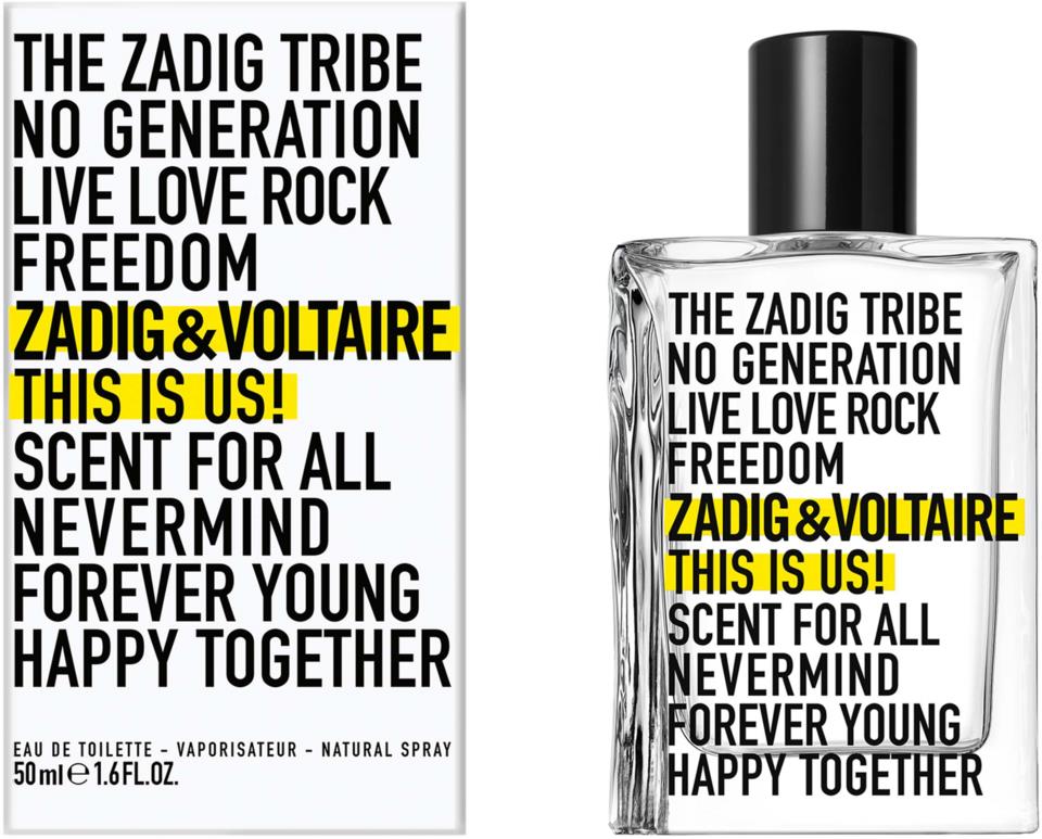 Zadig & Voltaire This Is Us! Eau De Toilette 50 ml